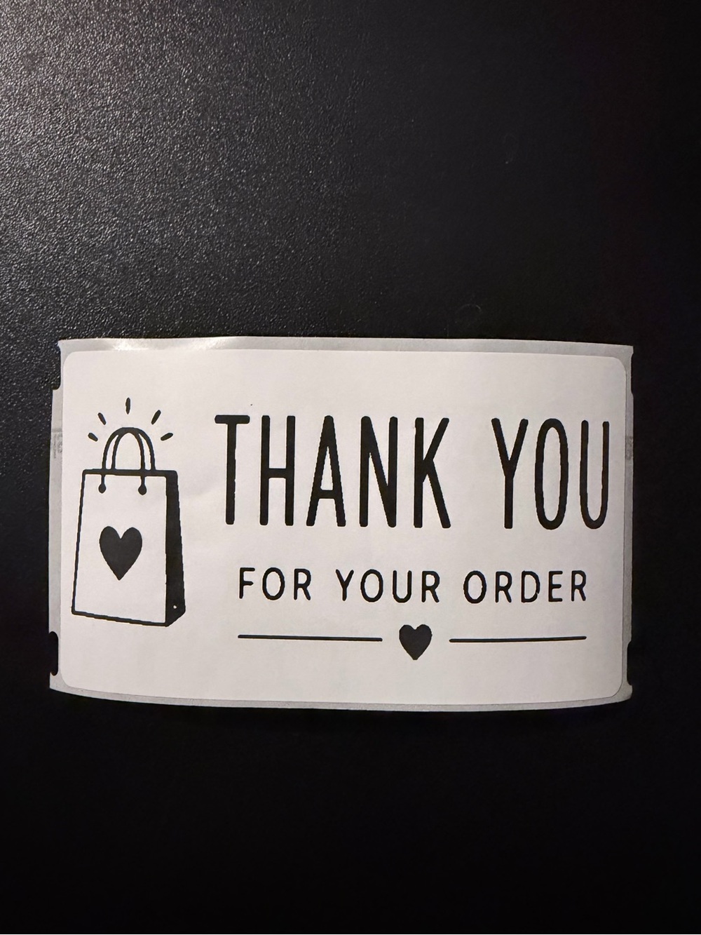 Pick One - 50 pack of Thank You Sticker Labels (4in x 2in) - Picture 4 of 5